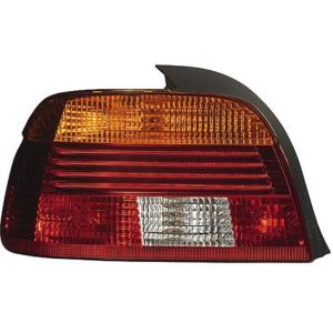 Feu arrière gauche pour BMW Serie 5 E39, 1995-2003, Rouge/Orange, Neuf