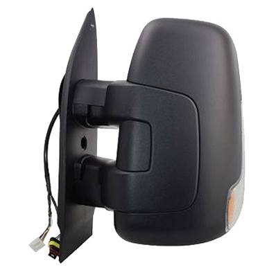 Rétroviseur gauche électrique pour IVECO DAILY, 2014-2019, (bras court), Noir, dégivrant, Neuf