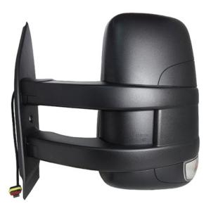 Rétroviseur gauche électrique pour IVECO DAILY, 2014-2019, bras long, sonde, dégivrant, Noir, Neuf