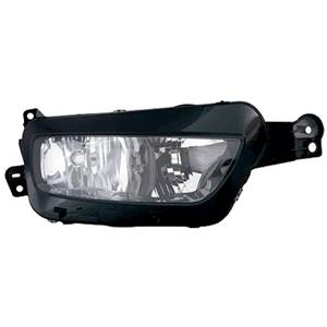 Phare Optique avant droit pour CITROËN C4 PICASSO II phase 1, 2013-2016, H7+H7, fond noir, Neuf