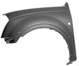 Aile avant gauche pour ISUZU D-MAX I phase 1, 2002-2006, trou repetieur, Mod. 4WD, Neuf