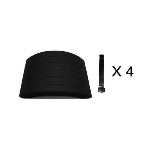 Pare-boue supérieur pour IVECO STRALIS S-WAY 2019 depuis 2019, noir, avec kit de tirants 200.12502, Neuf