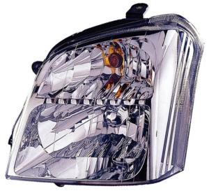 Phare Optique avant gauche pour ISUZU D-MAX I phase 1, 2002-2006, H4, Neuf
