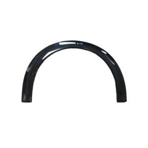 Embout - Tour d'aile arrière droite pour PEUGEOT 208 II phase 1 2019-2023, GT LINE, noir brillant, Neuf
