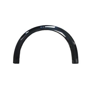 Embout - Tour d'aile avant gauche pour PEUGEOT 208 II phase 1 2019-2023, GT LINE, noir brillant, Neuf
