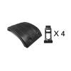 Pare-boue d'aile supérieure moyenne pour VOLVO FH2 depuis 2012, avec kit courroie en caoutchouc 200.00502, Neuf