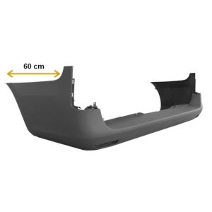 Pare chocs arrière pour MERCEDES VITO III (W447) 2014-2019, châssis long, Neuf à peindre
