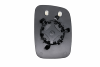 Miroir Glace rétroviseur gauche pour VOLKSWAGEN TRANSPORTER T5, 2003-2009, asphérique, à clipser