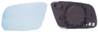 Miroir Glace rétroviseur gauche pour AUDI A6 II ph. 1 1997-2001, bleu dégivrant, asphérique, Neuf