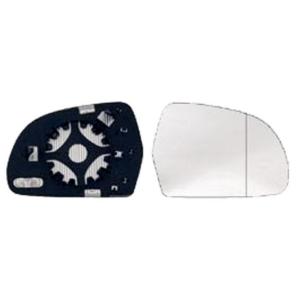 Miroir Glace de rétroviseur extérieur droit pour AUDI A4 phase 1, 2007-2011, avec support de fixation, dégivrant, neuf