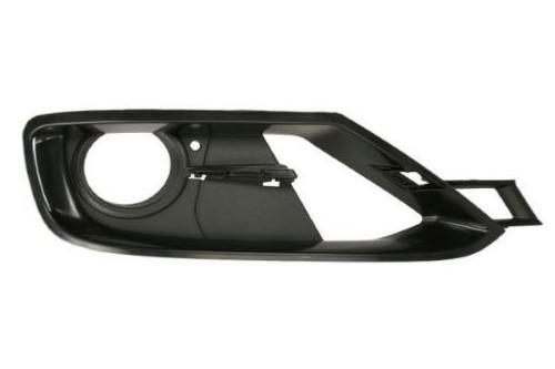 Grille droite de pare chocs avant pour BMW Serie 3 M-TECH 2012-2014, Mod. sport-line, ouvert, noir, Neuve.