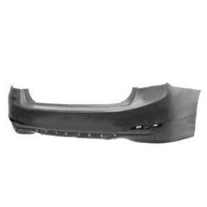 Pare chocs arrière pour BMW Serie 3 F30, 2012-2014, Double sortie d''echappement, Mod. MODERN-LUXURY-SPORT 335 4 PORTES, Neuf à peindre