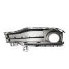Grille pare-chocs avant droit pour BMW Serie 3 F30/F31, 2015-2018, ferme, trou feu antibrouillard, noire, Mod. SPORT LINE, Neuve