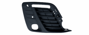 Grille pare-chocs droite pour OPEL ZAFIRA LIFE depuis 2019, noire, avec trous PDC, Neuve