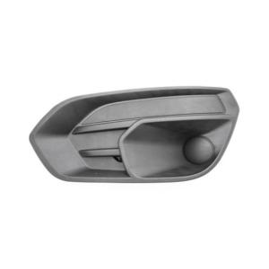 Grille droite de pare-chocs avant pour IVECO DAILY 2019-2023, noire gaufrée, sans emplacement antibrouillard, sans emplacement feu de jour, Neuve