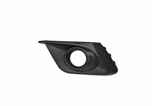 Grille pare chocs avant gauche pour MAZDA 3 III phase 1 2013-2016, avec trou antibrouillard, Neuve