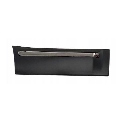 Moulure de porte arrière droite pour NISSAN QASHQAI I phase 1 2007-2010, avec profil chromé, noire, Neuve