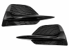 Kit grille pare chocs avant droite/gauche pour NISSAN QASHQAI 2017-2021, noir brillant, Neuf