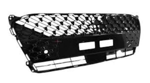 Grille radiateur pour TOYOTA AYGO X depuis 2022, noir lisse, Neuve