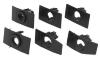 Kit supports capteurs radar pare chocs arrière pour VOLKSWAGEN POLO VI phase 1, 2017-2021, 6 pièces, Neuf