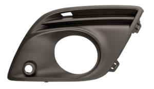 Grille calandre gauche pour VOLVO XC60 I phase 1, 2008-2013, noire, trou AB et radar, pare chocs avant, Neuve