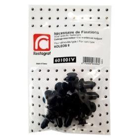 30 Kit de Fixations pour carénage sous moteur pour RENAULT KOLEOS II depuis 2017, Neuf