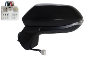 Rétroviseur gauche électrique pour TOYOTA YARIS CROSS IV depuis 2020, dégivrant, feu clignotant à led, 6 pin, Neuf à peindre
