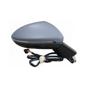 Rétroviseur droit pour VOLKSWAGEN GOLF VII SPORTSVAN phase 2 2017-2021, électrique, feu répétiteur et de courtoisie, mémoire, 15 PIN, Neuf à peindre