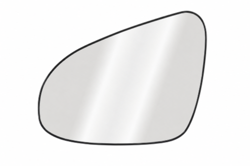 Miroir/Glace gauche pour TOYOTA C-HR Phase 2 depuis 2020, dégivrant, convexe, BLIS, Neuve