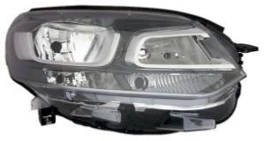 Phare avant droit pour FIAT SCUDO III 2022-2023, H1+H7, électrique, avec moteur, noir, Neuf