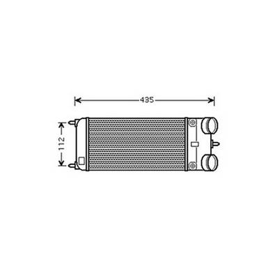 Intercooler pour CITROËN C3 II ph.1 2009-2013, OEM: 1440C0, Neuf