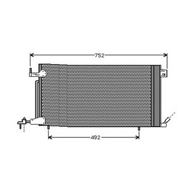 Condenseur de Climatisation pour CITROËN XSARA PICASSO ph.1 1999-2004, OEM: 6455CV, Neuf