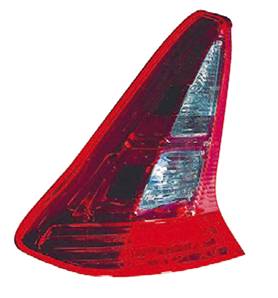 Feu arrière droit pour CITROËN C4 I phase 2, 2008-2010, rouge/rosé, modèle coupé, Neuf
