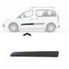 Moulure baguette lat�rale sur porte avant droite pour CITRO�N BERLINGO II phase 3, 2015-2018, Noire, gaufr�, Neuve