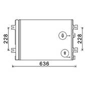 Condenseur de Climatisation pour DACIA LOGAN I ph.1 2005-2008, OEM: 8200741257, Neuf