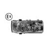 Phare avant droit pour DAF CF 2001-2013, manuel, lectrique, flche blanche, sans ampoule (H7-H1-P21W-W5W), homologu E9, Neuf