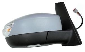 Rétroviseur gauche électrique pour FORD C-MAX depuis 2015, rabattable, dégivrant, avec feu de courtoisie, 10 pin, Neuf à peindre