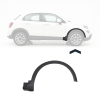 élargisseur contour d'aile avant droite pour FIAT 500X 2018-2023, Noir, Neuf