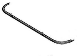 Renfort pare chocs arrière inférieur pour FIAT DUCATO III phase 2 depuis 2014, Neuf