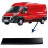 Moulure baguette latrale sur aile arrire gauche pour FIAT DUCATO III phase 2, depuis 2014, chssis long, Noire, 80cm, Neuve