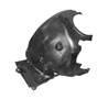 Pare boue d'aile avant droite pour MERCEDES (W203) CLASSE C ph. 1 2000-2004, partie arrire, Neuf