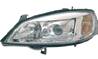 Phare Optique avant gauche pour OPEL ASTRA G 1998-2001, H7+HB3, Corps chrom, Neuf