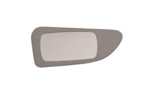 Miroir Glace rétroviseur gauche pour RENAULT MASTER III phase 2, 2014-2019, verre inférieur à coller, Neuf