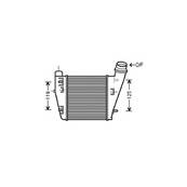 Intercooler pour RENAULT TWINGO II ph.1 2007-2011, OEM: 8200369311, Neuf