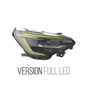 Phare droit pour RENAULT CLIO V phase 1 de 2021 à 2023, FULL LED, Mod. Performance, Neuf