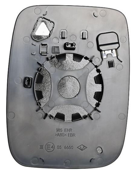 Verre rétroviseur gauche pour RENAULT TRAFIC III phase 3 depuis 2021, chauffant, asphérique, Neuf