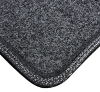 Kit 4 Tapis de sol Auto pour FIAT PANDA de 2003 à 2012, avec sigle PANDA, moquette noire, Neuf