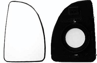 Miroir Glace rétroviseur gauche pour FIAT DUCATO II ph. 1 1999-2002, à clipser, Neuf