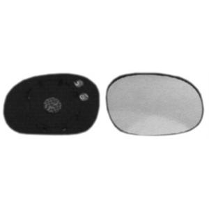 Miroir Glace rétroviseur droit pour CITROËN C3 I phase 2, 2005-2009, dégivrant, à clipser, Neuf