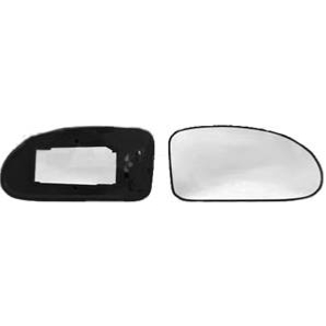 Miroir Glace rétroviseur droit pour FORD FOCUS I phase 2, 2001-2004, clips rectangulaire, Neuf